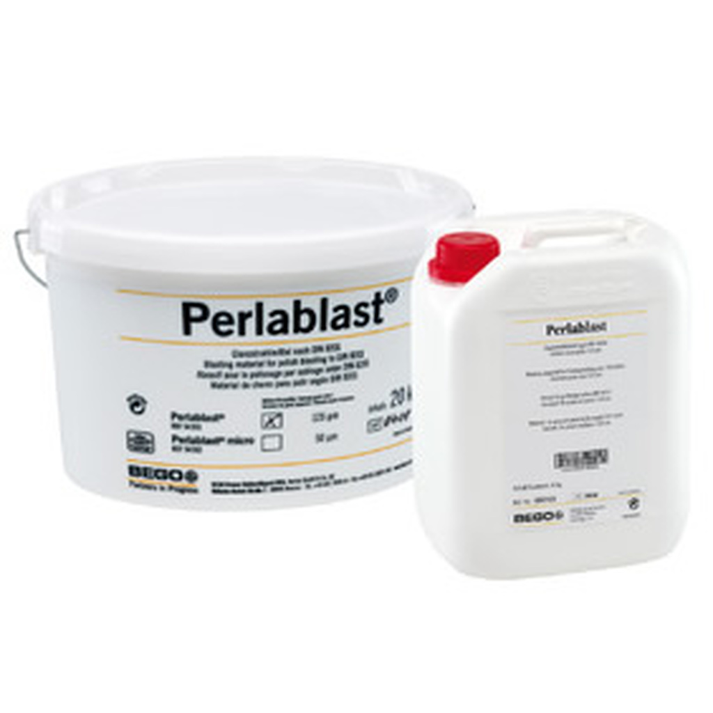 Perlablast 125 - стеклянные перлы для пескоструйной полировки, 20 кг Bego 54301