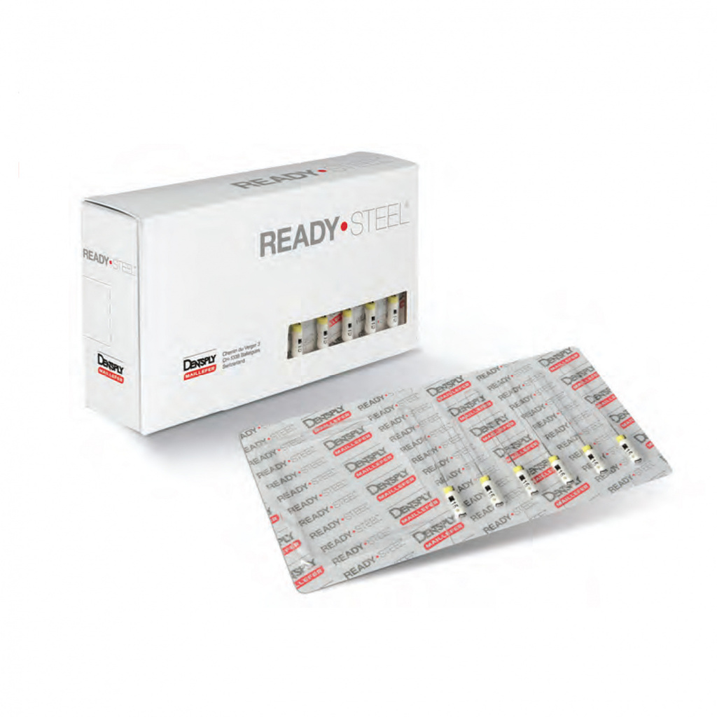 k-file readysteel № 025 21 мм, 6 шт. - ручной каналорасширитель, в стерильном блистере DENTSPLY A012D02102504