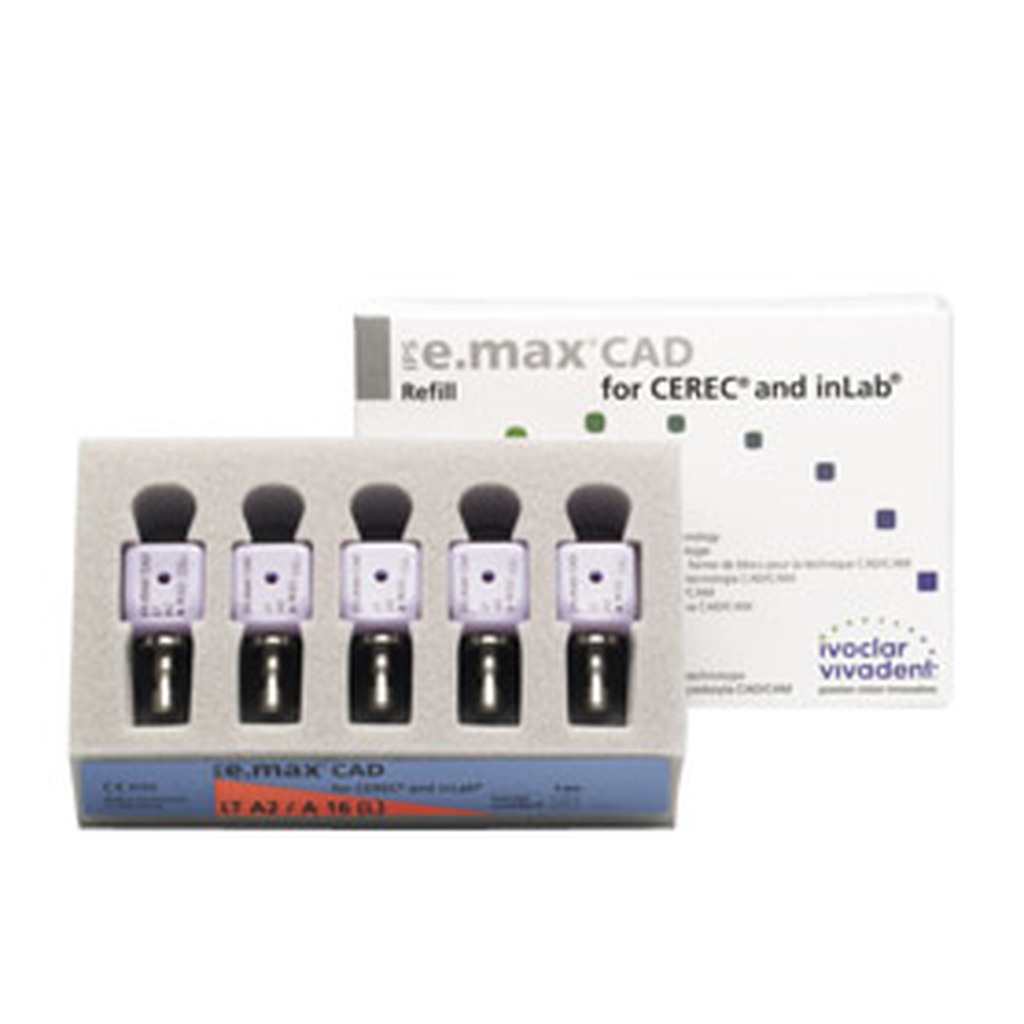 блоки ips e.max cad cer/inlab lt a2 a14 (s)/5 шт IVOCLAR VIVADENT 678785