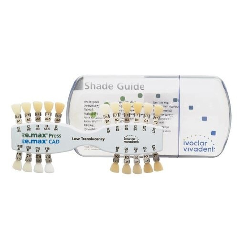 расцветка ips e.max press shade guide lt IVOCLAR VIVADENT 605523