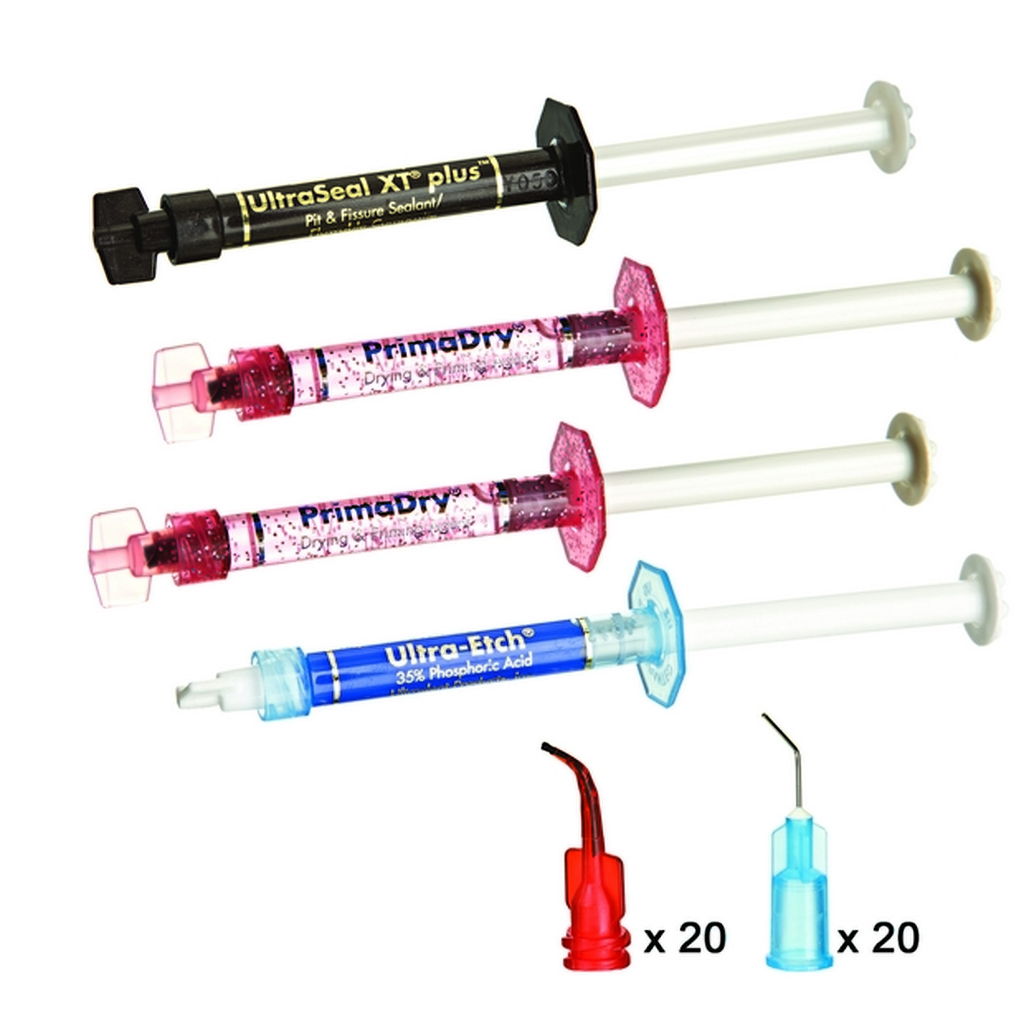 UltraSeal XT Plus Clear Kit (УльтраСил ХТ Плас Клеа Кит), набор  - Гидрофильный герметик для ямок и фиссур UL563 ULTRADENT