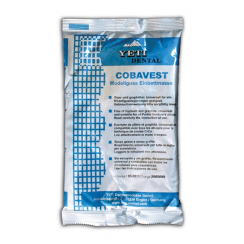 Паковка COBAVEST для бюгелей, порошок 20кг + 3л жидкости YETI 942-0000