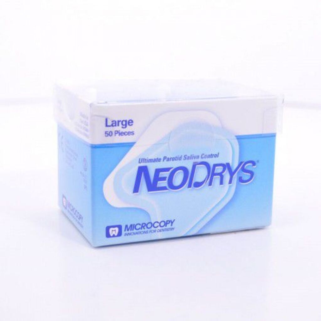 Прокладки NeoDrys Large  неотражающие, 50 шт, голубые MICROCOPY 6253