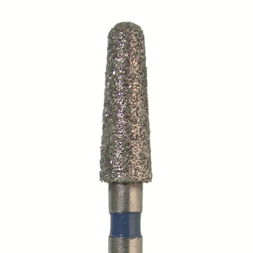 Бор алмазный 849 012 FG, зеленый, 5 шт. Форма: конус с закругленным концом., JOTA, Швейцария 849G.FG.012