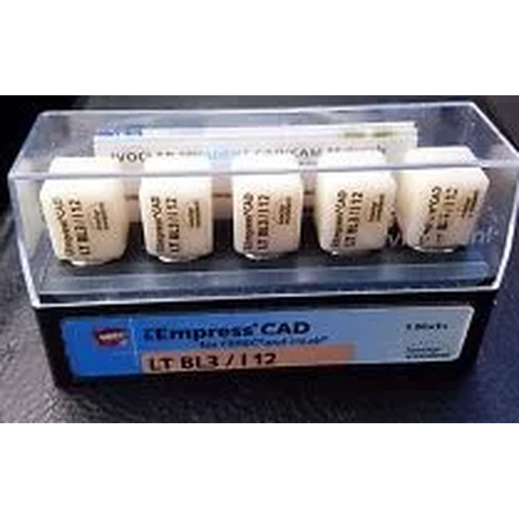 блоки empress cad cerec/inlab multi bl3 i12 5 шт IVOCLAR VIVADENT 607682