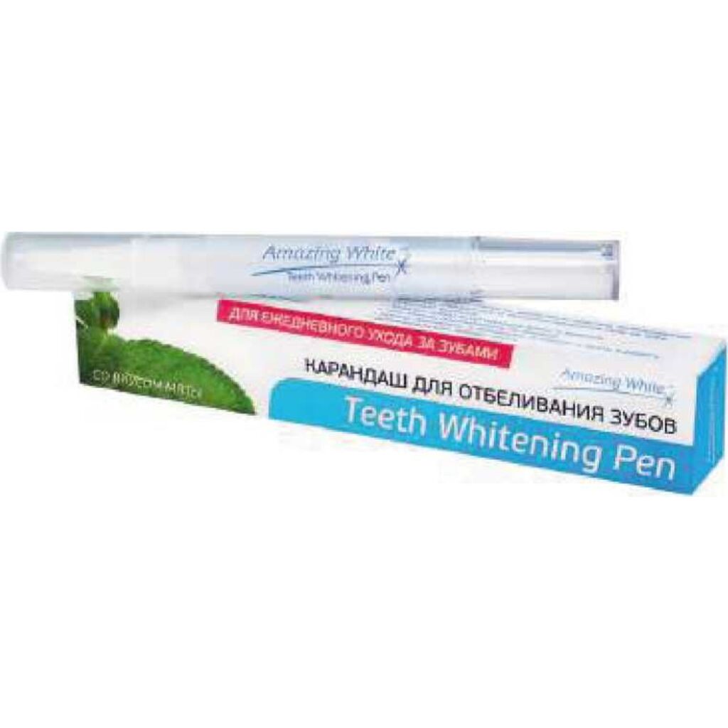 Amazing White Teeth Whitening Pen-КАРАНДАШ отбеливающий для поддержания белизны 0001915819