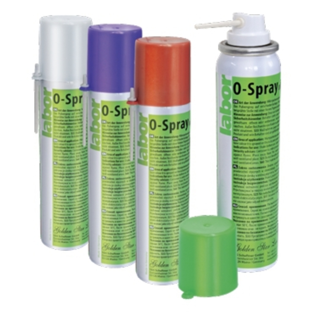 Копирка спрей Scheftner O-Spray Красный (75мл) Окклюзивный спрей для маркировки контактных пунктов 230235