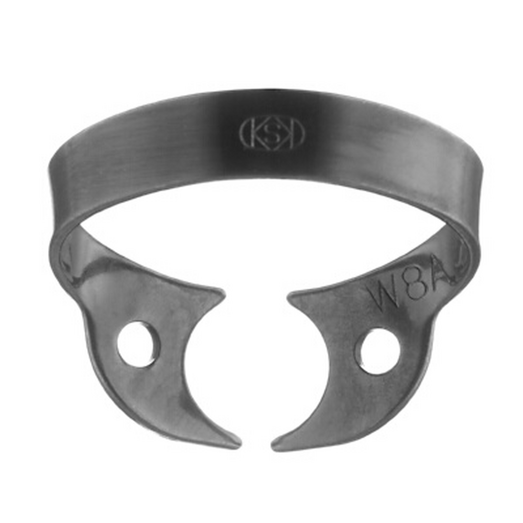 №W8A-В - кламп для "раббердама" (Rubber Dam Clamp), Dentech Corporation, Япония, W8A-В