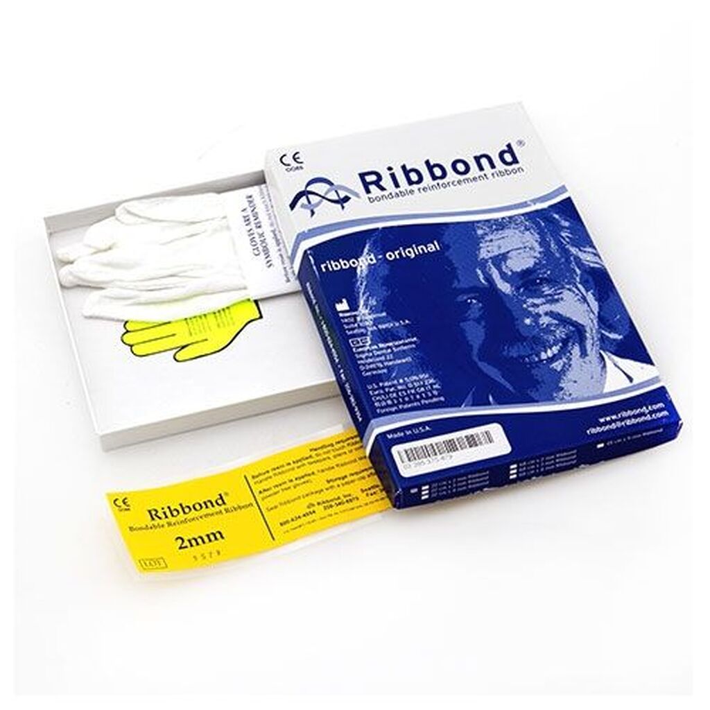 Ribbond 2 mm - Набор без ножниц (Одна лента длиной 68 см, шириной 2 мм, толщиной 0,35 мм) RE2