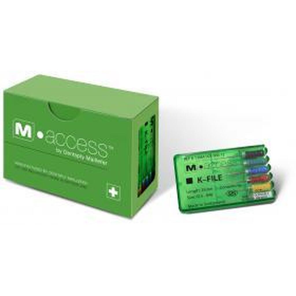 k.file n15-40 l25 6 шт. m-access - каналорасширители ручные. DENTSPLY A12MA02590012