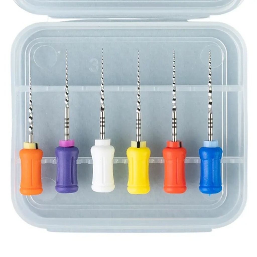 Super Files SCF-Niti Hand Use  25мм SX-F3  - Протейперы ручные Super Files, 6 шт. SOCO SX-F3РУЧНЫЕ