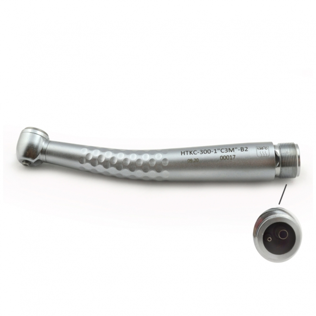 Кнопочный стоматологический наконечник, НТКС-300-1 «СЗМ» B2 ш/п «Myonic», система Clean Head .  Производство «ВХ-Тайфун» (Россия) 006789