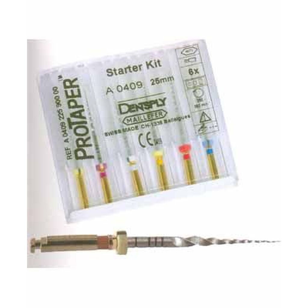 ProTaper  Univ. Hand use F3/31мм 6 шт. - ручной файл с прогрессирующей конусностью (синий). DENTSPLY A041703110312