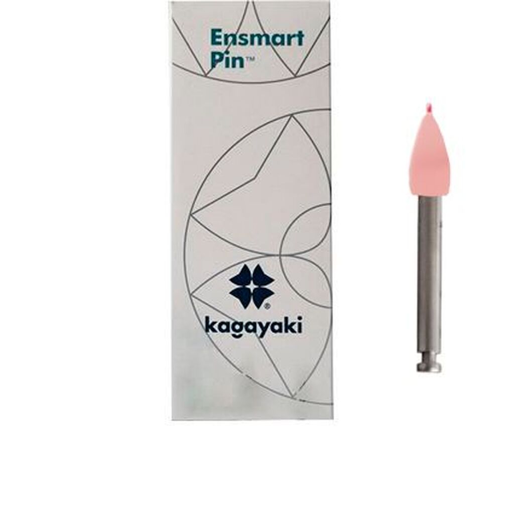 Пика (пуля, конус) Ensmart Pin (Энсмарт Пин) розовый мелкая µ 32, 10шт. на металлической ножке, (ENP 32-1S) Kagayaki ENPS 32-1S