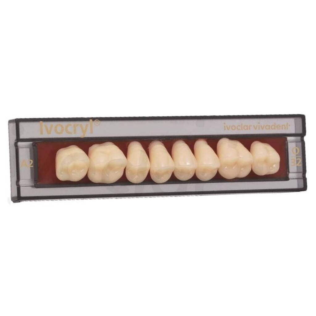 зубы ivocryl набор из 8 зубов a-d жеват.верх. 28 d2 IVOCLAR VIVADENT 630937