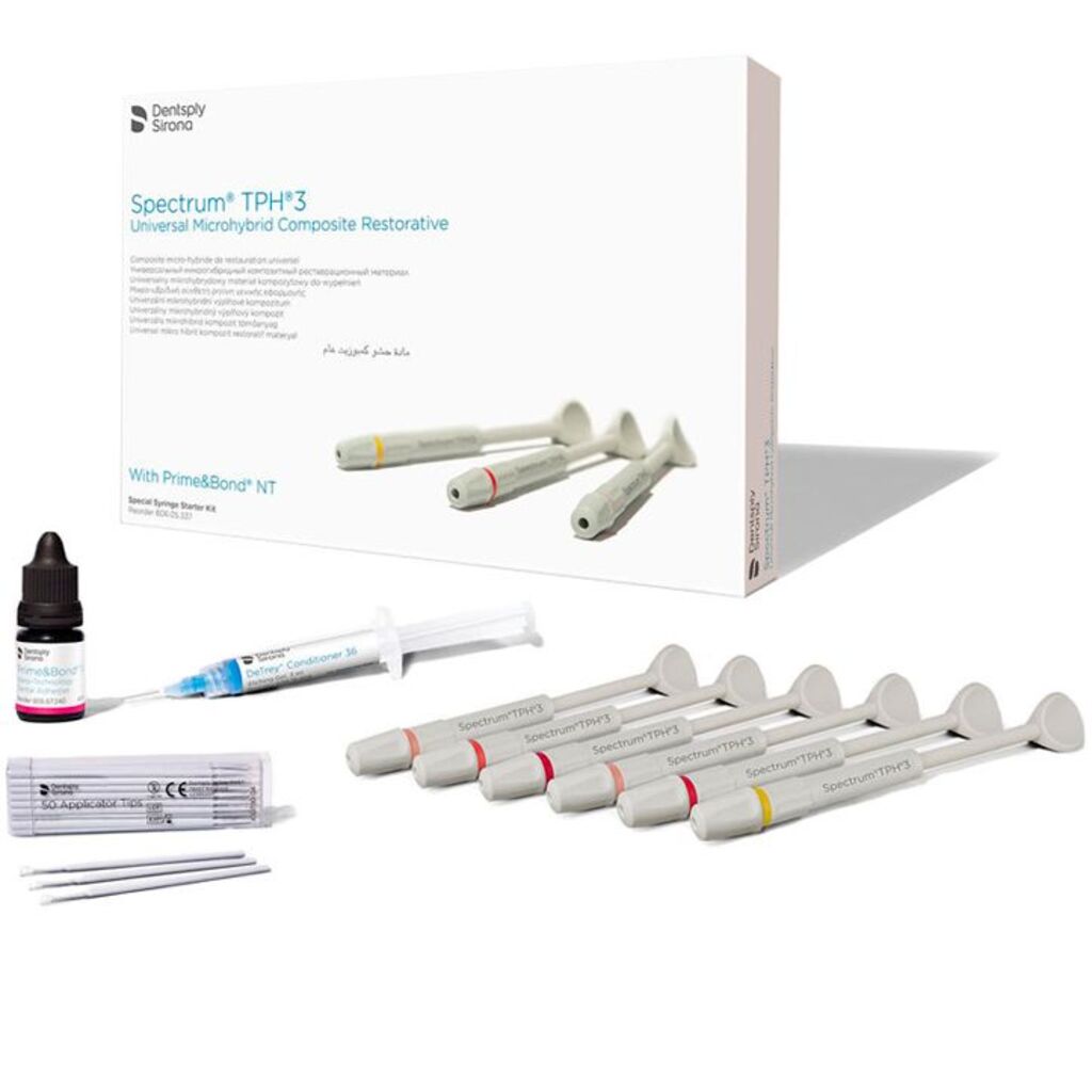 Spectrum TPH3 Syringe Kit (Спектрум Кит), набор в шприцах (6 шприцев) - гибридный пломбировочный композит DENTSPLY 60605337