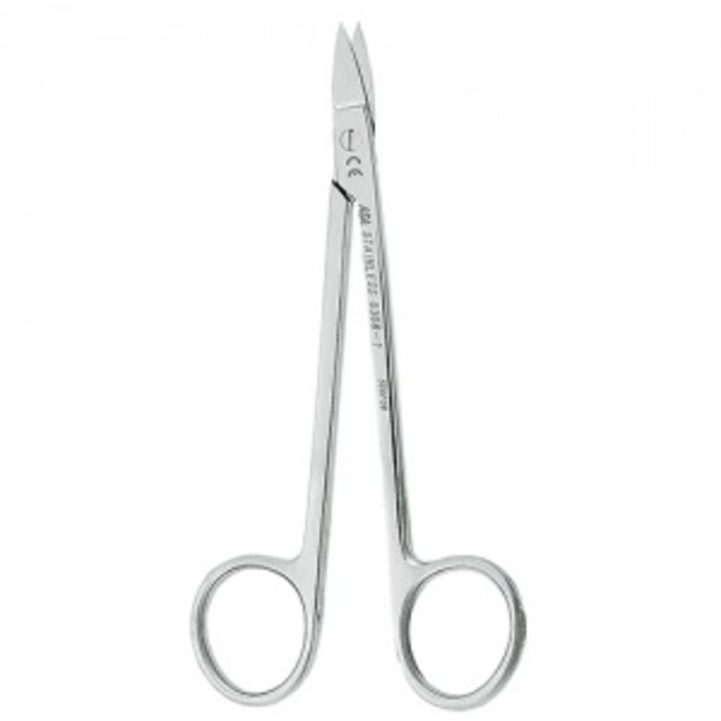 Ножницы для десны прямые , 12,5 см. ASA DENTAL 0308-1