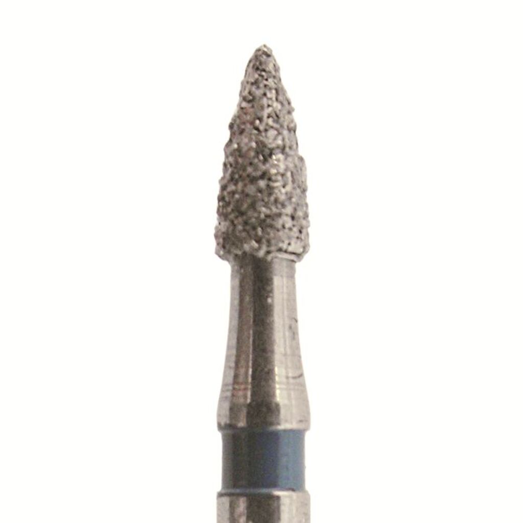 Бор алмазный 895 016 FG, желтый, 1 шт. Форма: пуля., JOTA, Швейцария 895EF.FG.016