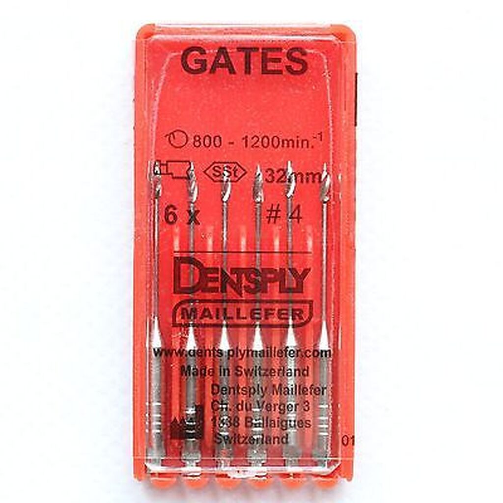 Gates drills  №4 28мм-развертка для вскрытия устья каналов, Maillefer DENTSPLY 0001913315