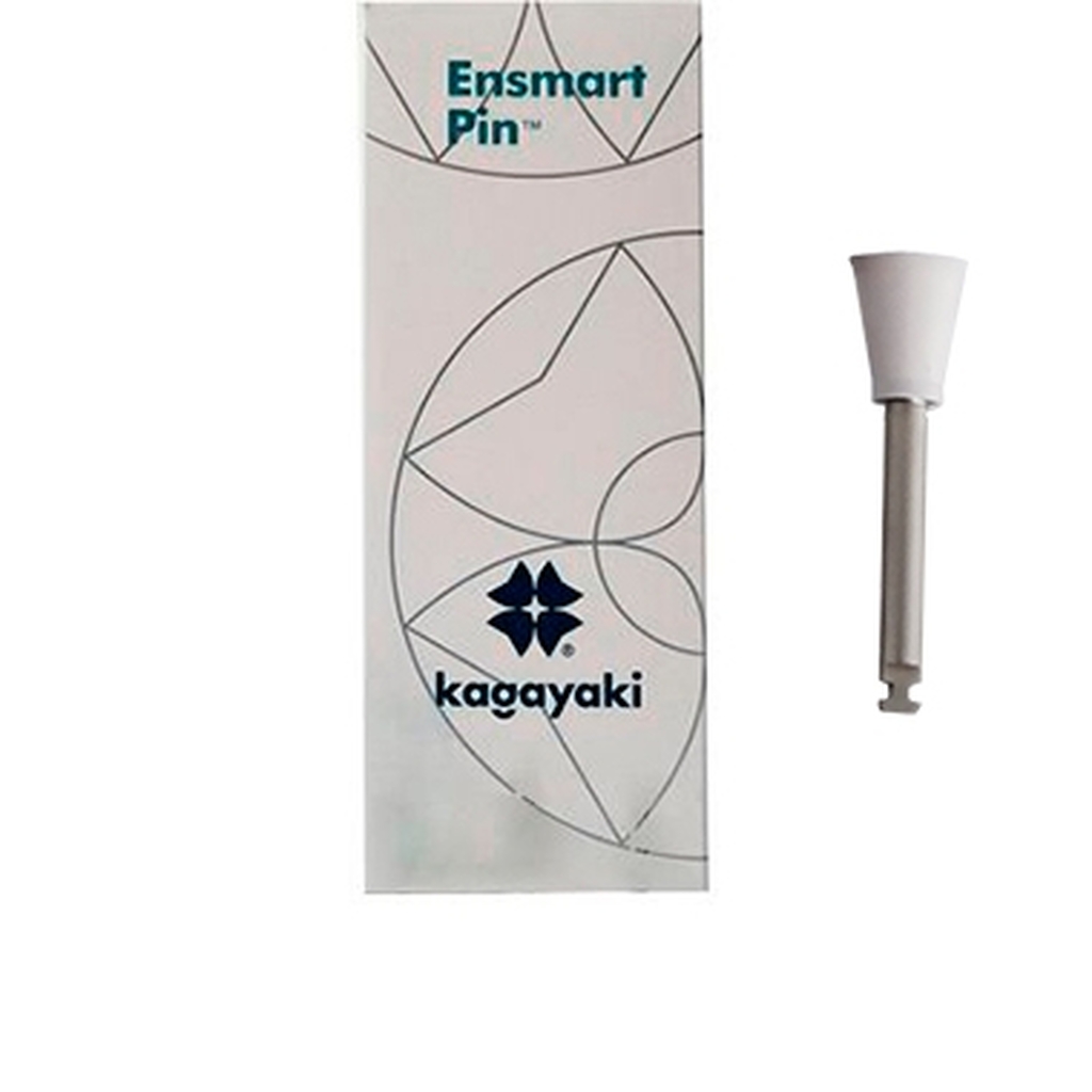 Чашки Ensmart Pin (Энсмарт Пин)  Белый грубый µ 125 - держатель из нержавеющей стали, 30 штук, ENPS125-3, Kagayaki