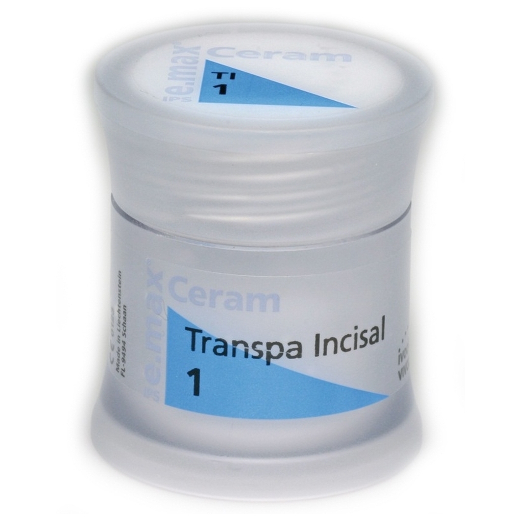 IPS e.max Ceram Transpa Incisal (транспа-масса режущего края), цвет 1, 1х20г IVOCLAR VIVADENT 596979