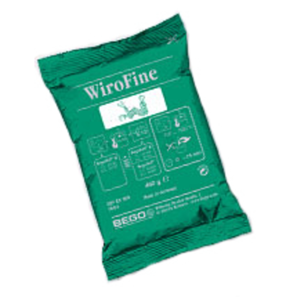 Паковочная масса WiroFine для бюгелей, порошок 18кг (45*400г) Bego 54345