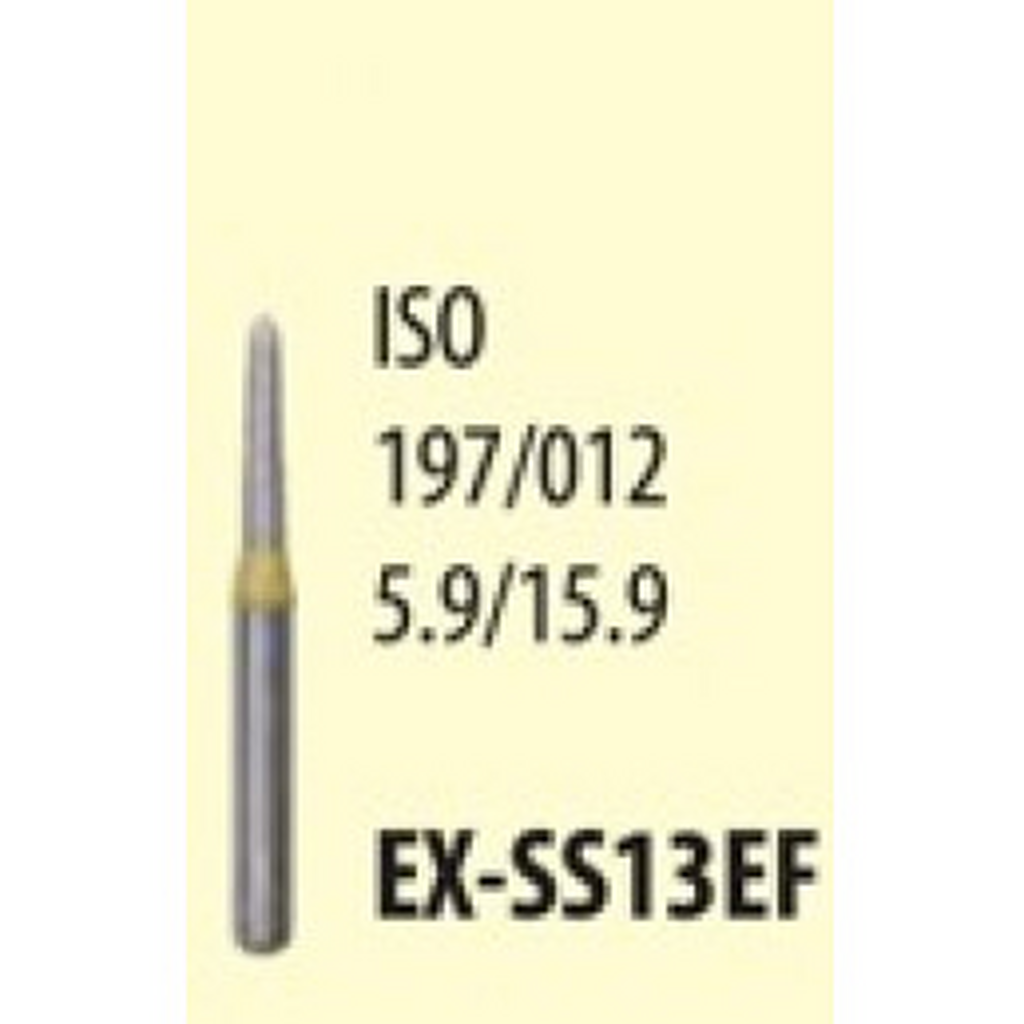 Боры Мани EX-SS13EF, 5шт  - Алмазные боры для турбинного наконечника MANI 0610208