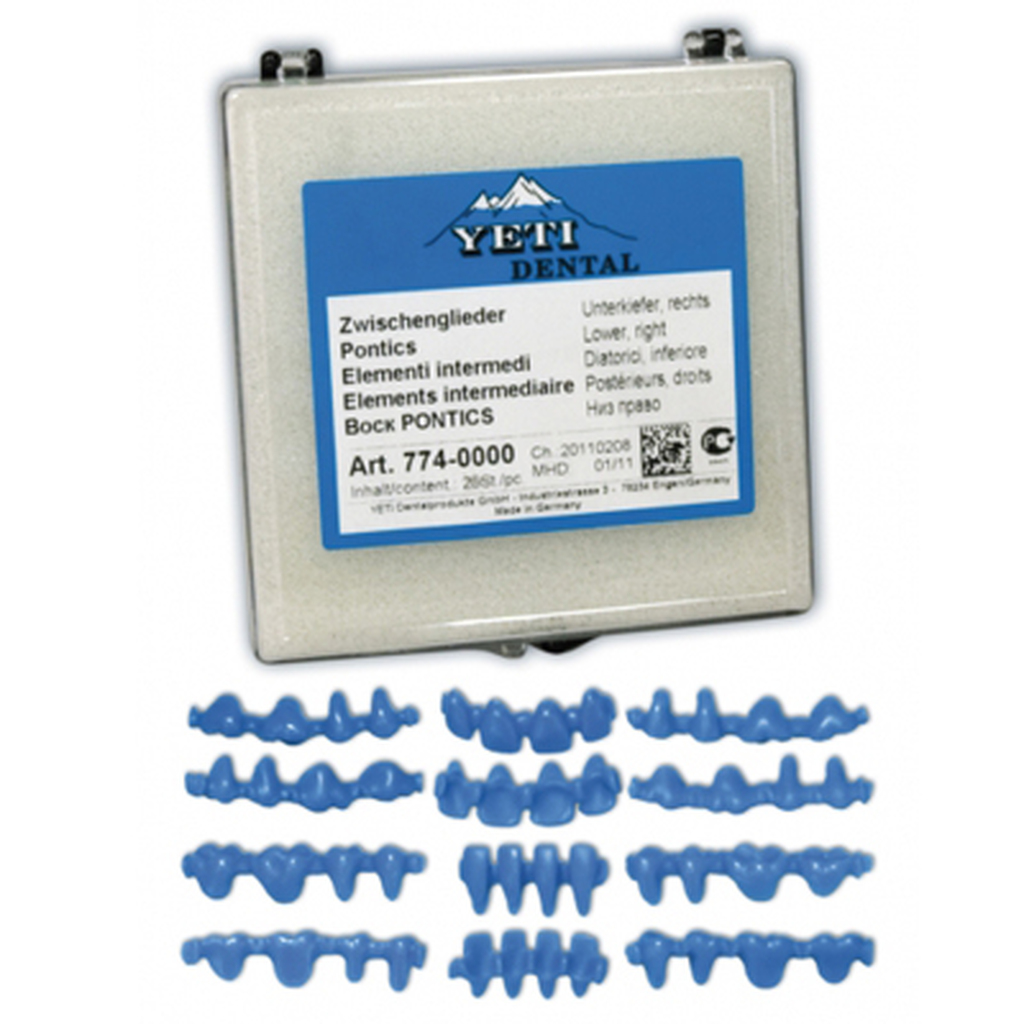 Восковые промежутки комплект, 6х10шт YETI 777-0000