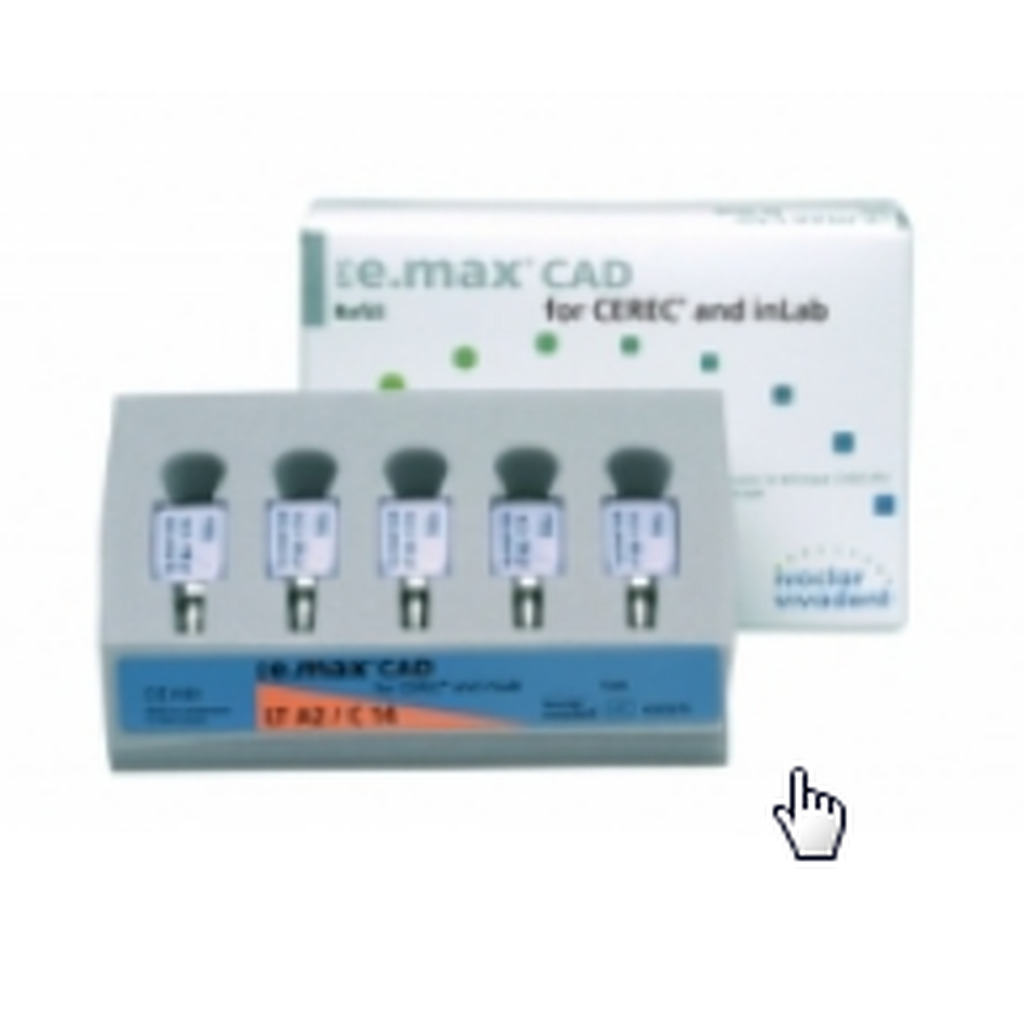 блоки ips e.max cad cerec/inlab lt d2 c14 5 шт IVOCLAR VIVADENT 626389