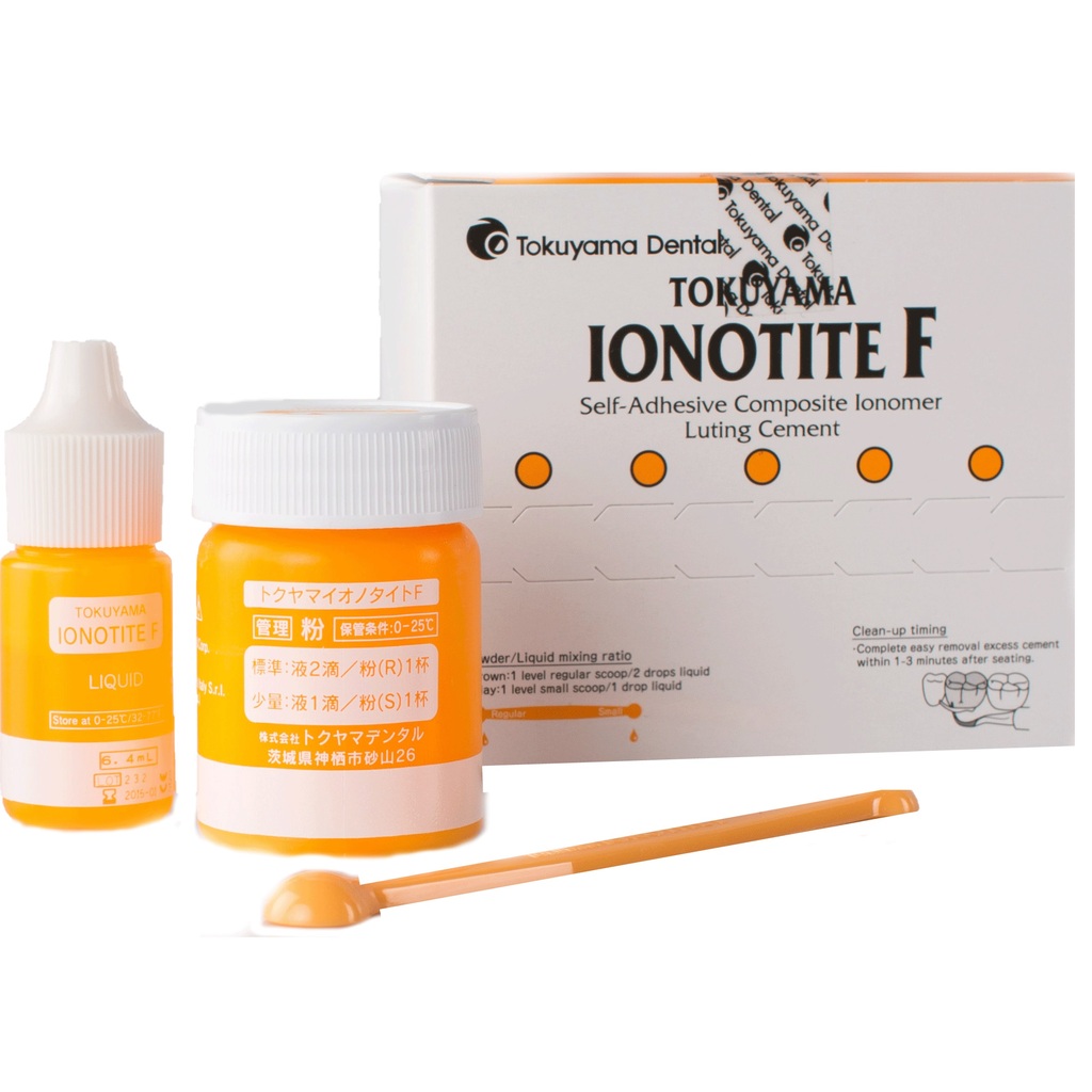 IONOTITE F (Ионотайт f), 20г  +6,4мл - цемент для фиксации TOKUYAMA DENTAL 18101