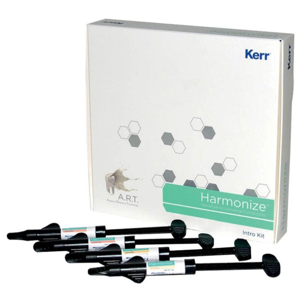 Harmonize (Гармонайз) Intro Kit (Dentine A3, Dentine A3,5, Enamel A2, Enamel A3), 4 шприца - наногибридный композит KERR 36633