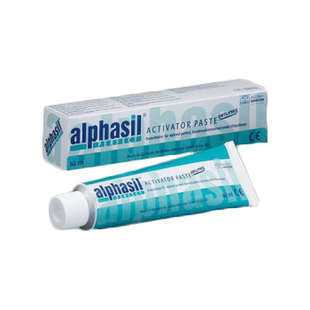 Слепочная масса С-силиконовая Alphasil activator paste DBTL free, 60 мл - пастостообразный активатор MUELLER OMICRON 470256D