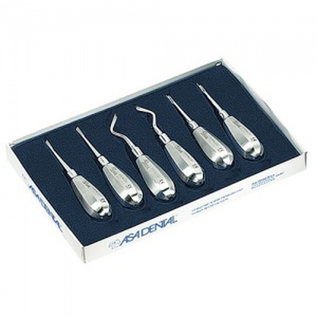 Элеватор, набор 6 шт. ASA DENTAL S0244-6