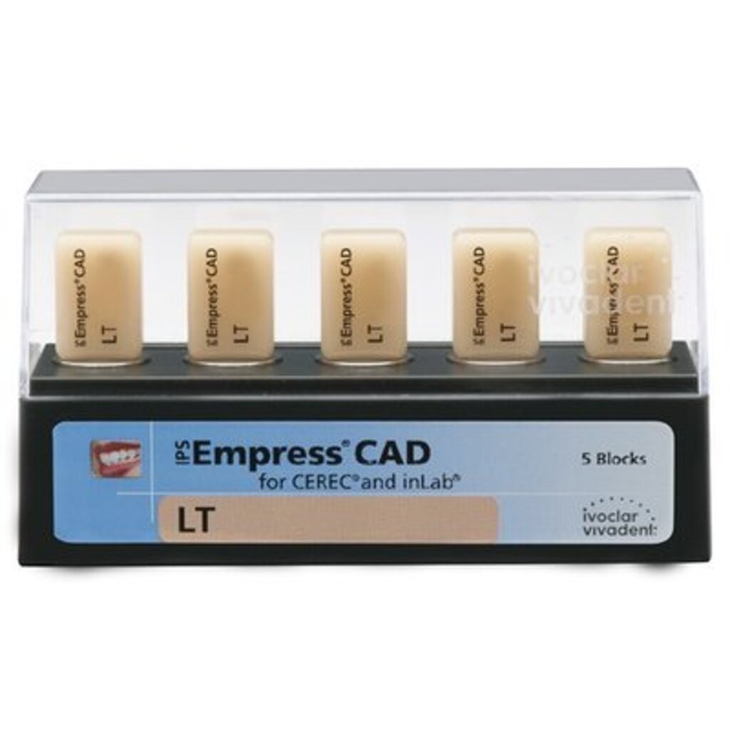 блоки ips empress cad cerec/inlab lt b1 c14 5 шт. IVOCLAR VIVADENT 602571