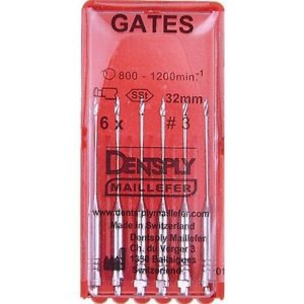 Gates drills  №3 32мм-развертка для вскрытия устья каналов, Maillefer DENTSPLY 00000001044