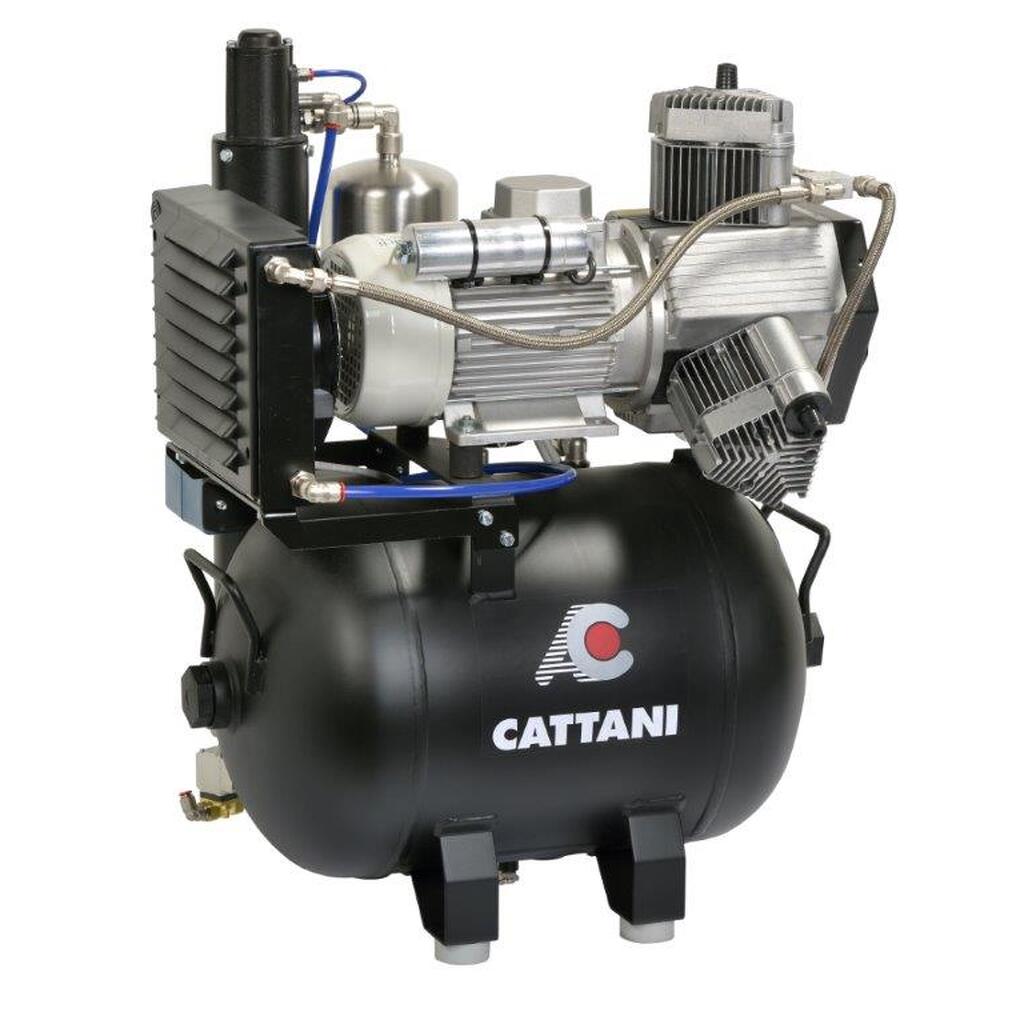 Компрессор 3х фазный Cattani на 3-4 установки, с осушителем 013335/013339