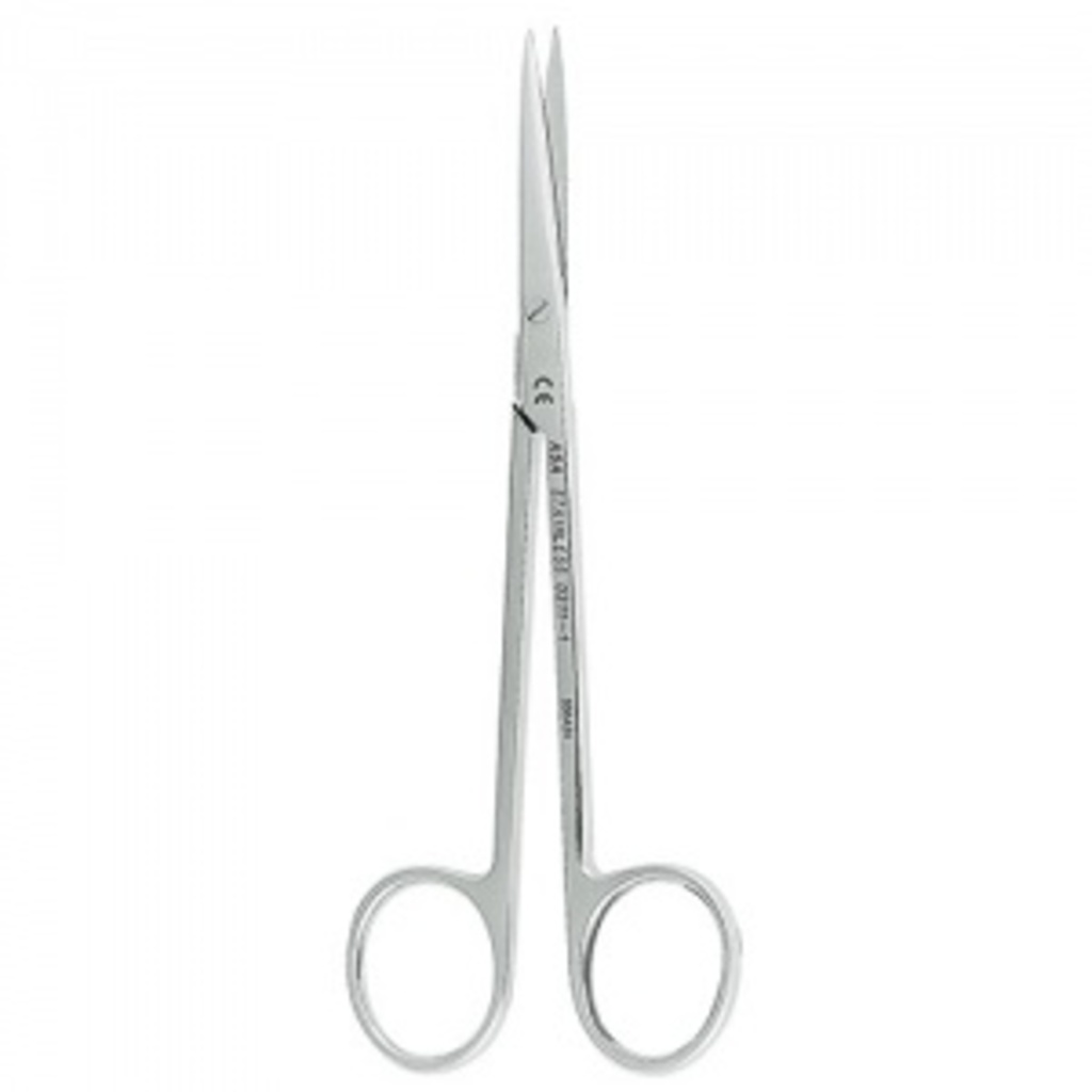 Ножницы для десны N1 прямые, зубчики на 1 лезвии, 14,5 см ASA DENTAL 0311-1
