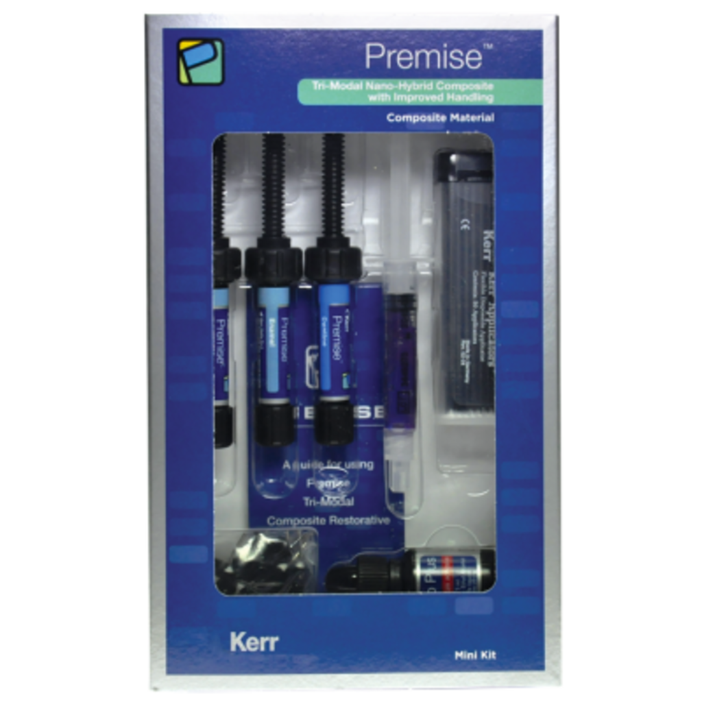 Premise Syringe MiniKit: ( Премис Сирендж Мини Кит) эмаль A2, A3, дентин A3 - универсальный наногибридный композитный материал KERR 35372