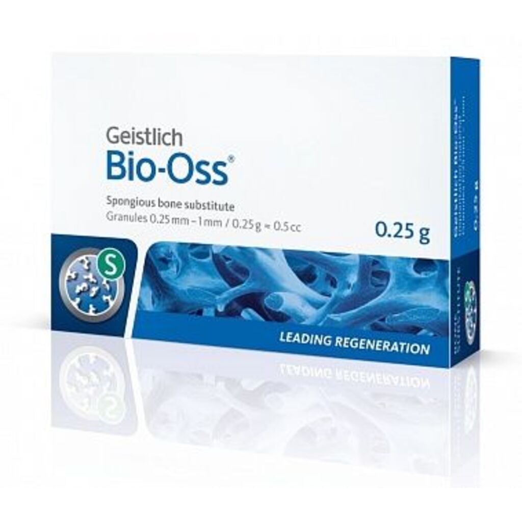 Bio-Oss spongiosa, гранулы 0,25г, 0,25-1 мм GEISTLICH 30641.2