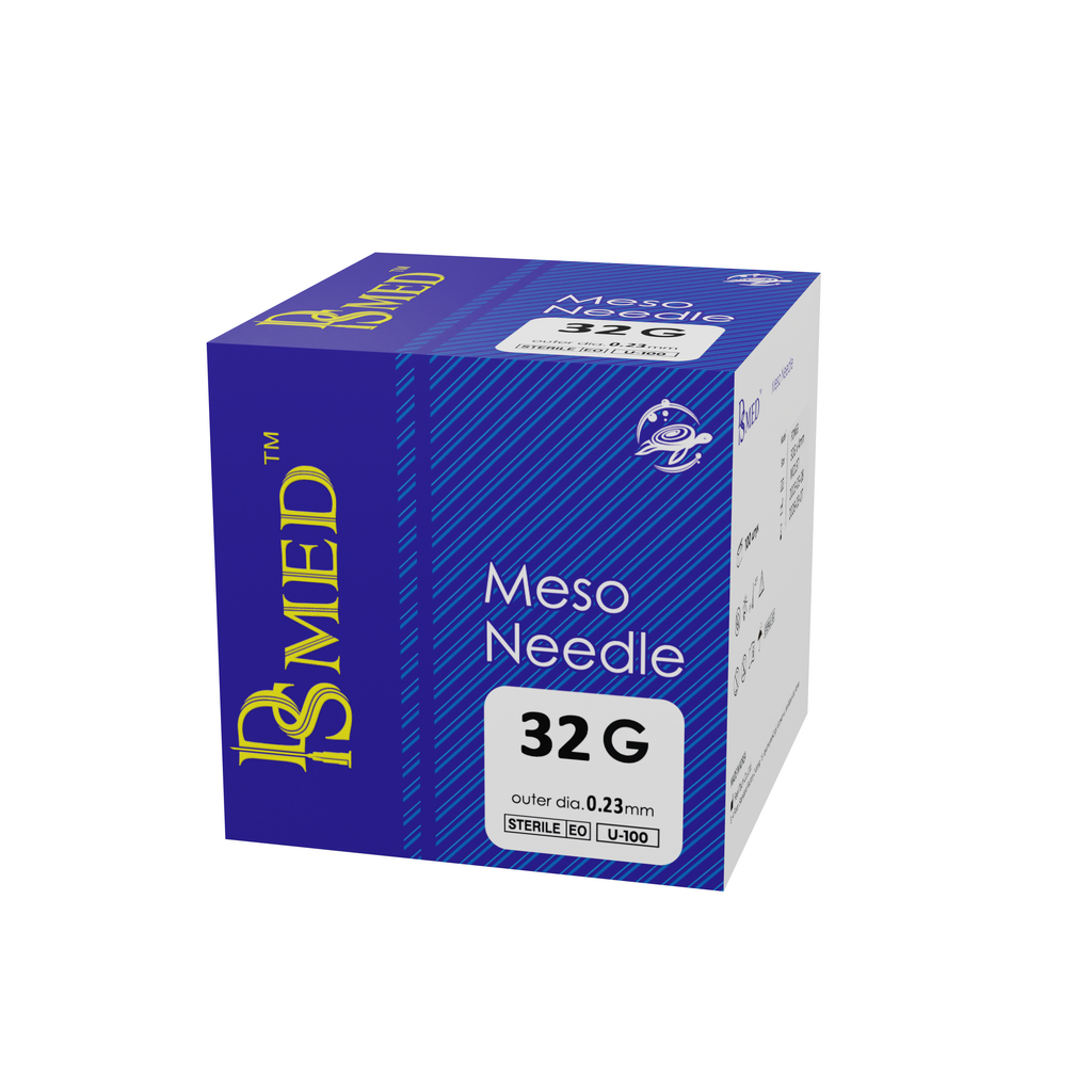 ИГЛЫ ДЛЯ МЕЗОТЕРАПИИ DS MED ЭКСТРА 32G 0,23x6 мм, уп. 100шт (FEEL TECH CO, KOREA) FDN67