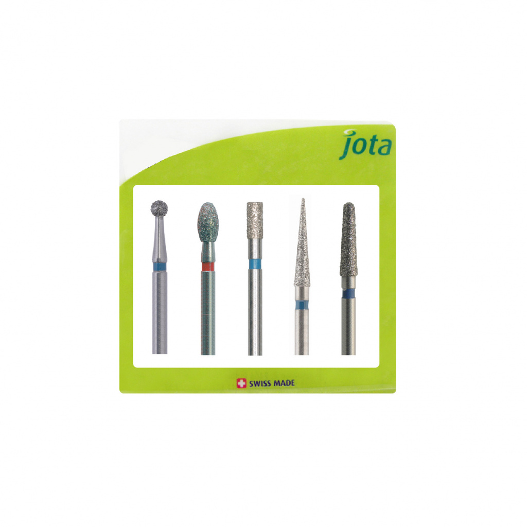 Набор боров для терапии Starter Kit Dia 1910, 5 инструментов в блистере JOTA