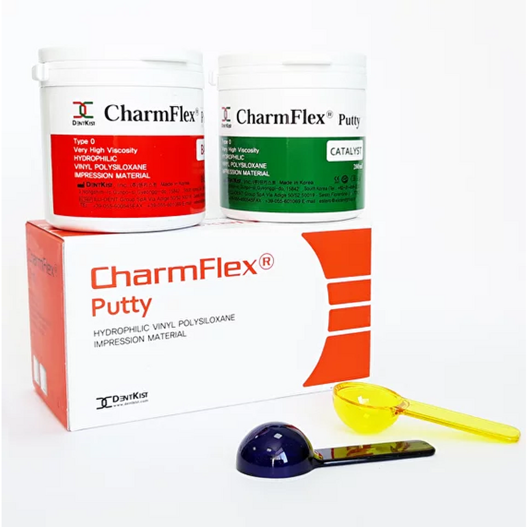 СharmFlex Putty (ЧармФлекс Путти), 2х280мл  -  Слепочный поливинилсилоксановый материал, DentKist