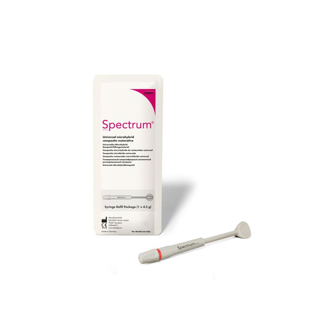 Spectrum TPH3 (Спектрум) A3.5, шприц 4.5 г - светоотверждаемый гибридный пломбировочный композит DENTSPLY 60605304