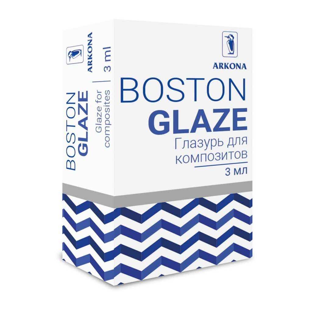 BOSTON GLAZE (Бостон Глейз) светоотверждаемая стоматологическая глазурь, флакон 3 мл. ARKONA 0001914099