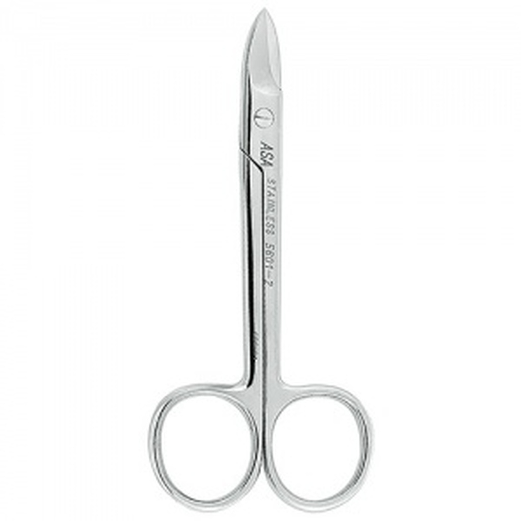 Ножницы коронковые с загибом, 10,5 см ASA DENTAL 5601-2