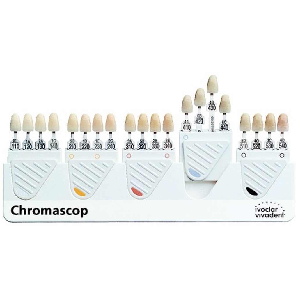 зубы ivocryl набор из 6 зубов chromascop фронт. верх. 34 210 IVOCLAR VIVADENT 539500