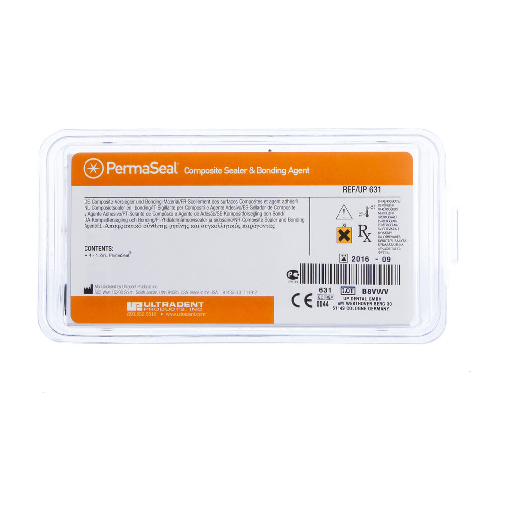 PermaSeal Kit (ПермаСил Кит), 4 шприца  по 1,2 мл, 10 насадки - Проникающий композитный герметик ULTRADENT UL631