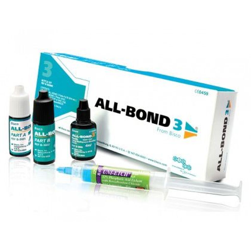 ALL-BOND 3 PART A&B (Ол Бонд) адгезивная система(2 бут. по 6 мл) BISCO В36010Р