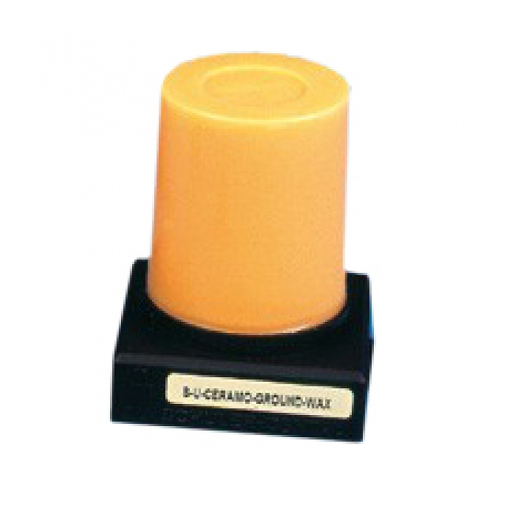 S-U-CERAMO-GROUND-WAX Пришеечный воск, цервикальный для пресованной керамики, абрикосовый, конус 45 г Schuler Dental 6003801