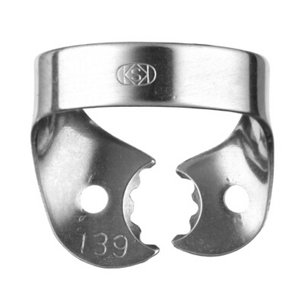 №139 - кламп для "раббердама" (Rubber Dam Clamp), Dentech Corporation, Япония, 139
